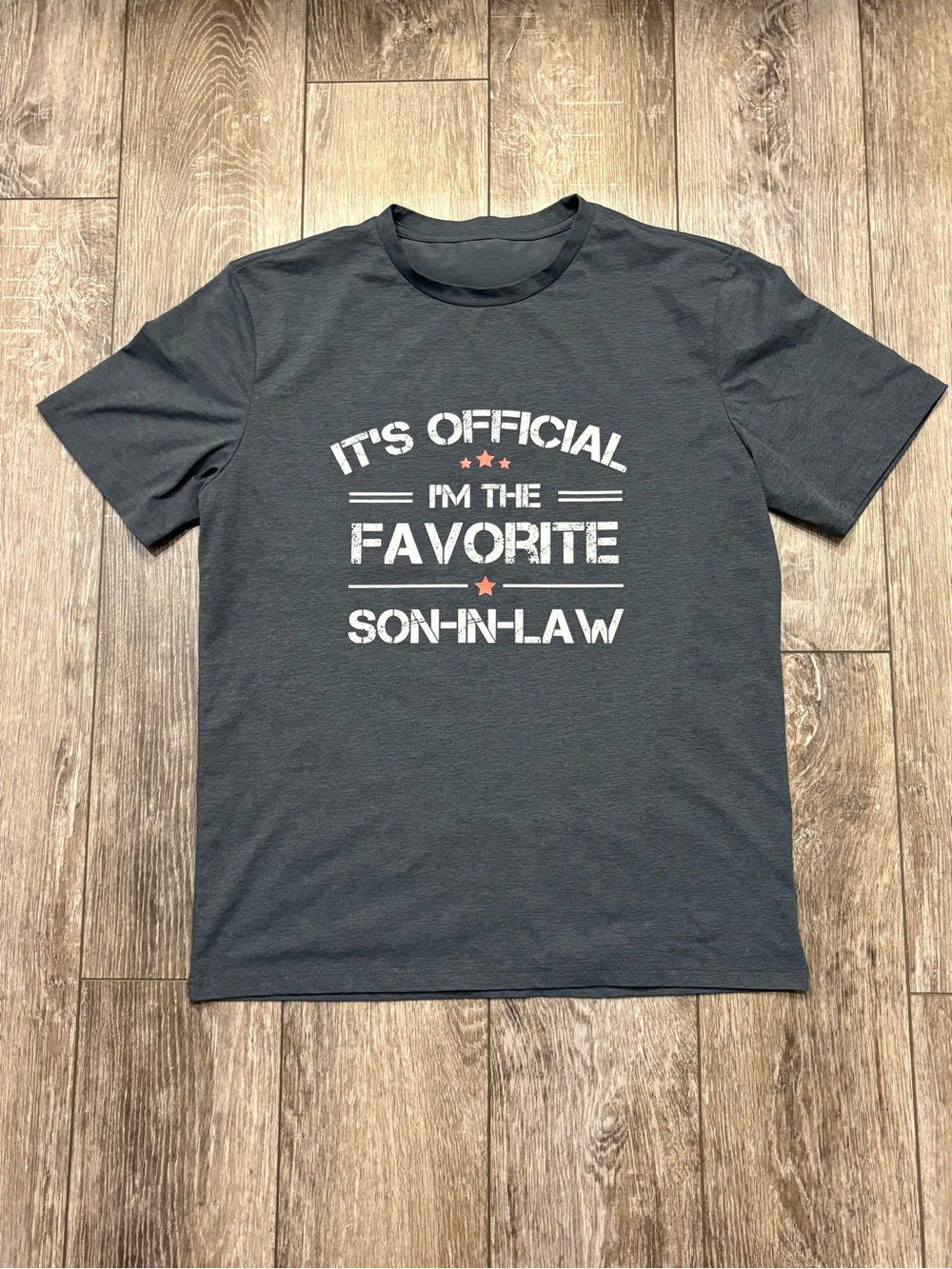 NWOT Favorite Son-in-Law Graphic T-shirt- Size Large